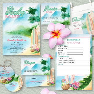 Étiquettes Cadeau Luau Summer Beach Fun Baby shower Favoriser les ét