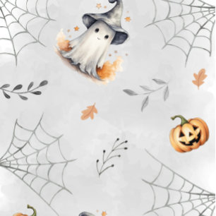 Carte D'accompagnement Demande de Baby shower Halloween Ghost