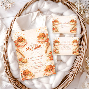 Serviette En Papier Baby Shower Boulette Italienne Douce