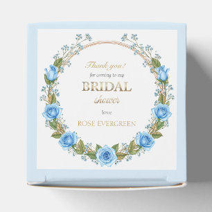 Dusty Blue Rose Kinderkarten und Geschenke Sockelschild