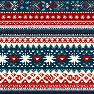 Weihnachtsfeiertag Ugly Sweater Party Geschirrtuch