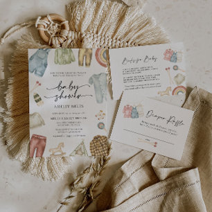 Babykleidung Babydusche Pappteller