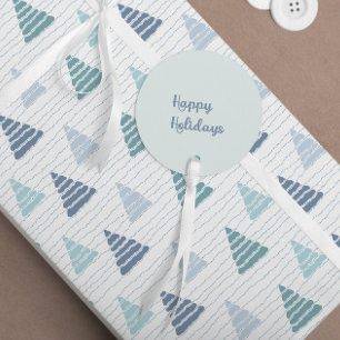 Coussins Décoratifs Arbres de Noël avec cordes de perles motif