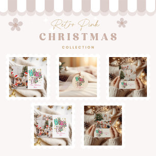 Cartes Pour Fêtes Annuelles Whimssical 8 Photo Ho Ho Famille de Noël