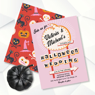 Halloween Skull-Tischnummer Einladung