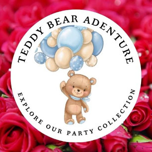 Teddy Bear Save the Date Magnetkarte