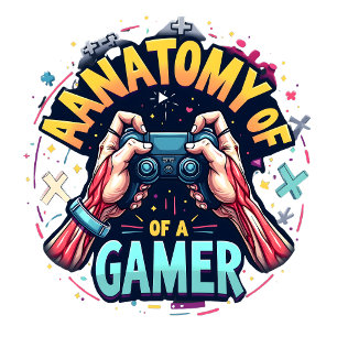 Poster Anatomie d'un gamer - Retro Gamer Tee pour jeu vid
