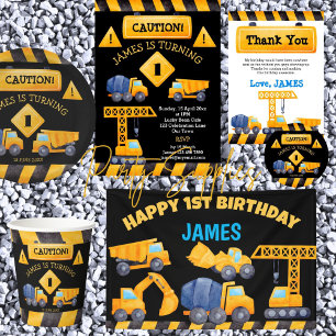 Papier Chariots de construction invitation budgétaire