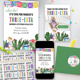 Three-esta Fiesta Colorful 3. Geschenkpapier