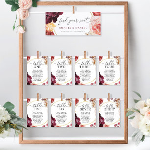 Boho Pampas Grass Hochzeitsreise Willkommen Einladung