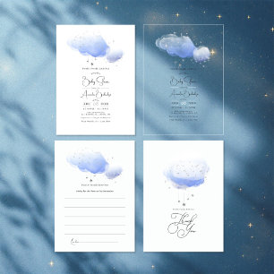 Carte Conseil Twinkle Twinkle Little Star Baby shower