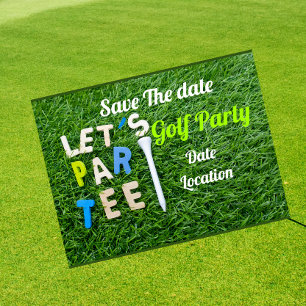 Golf Putter Glückwunsch Geburtstag zum Golfer  Geschenkpapier