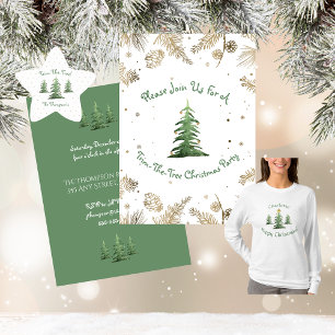 Weihnachtsgebäck, Trim-the-Tree, Familienname, Pappteller