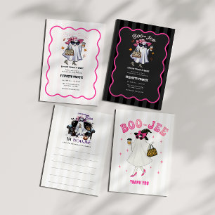 Carte Conseil Mettons le Boo dans la Bachelorette Boujee Hallowe