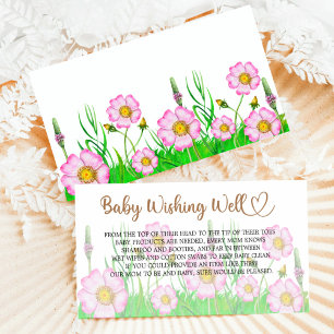 Papier Fleur sauvage Baby in Bloom Baby shower Bingo Jeu