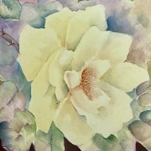 Wasserfarbe Anemonen Blumenpostkarte