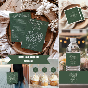 Camp Bachelorette Wochenendreise Tasche
