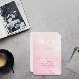 50 und fabelhafte Moderne Elegante Rose Gold Class Trinkflasche