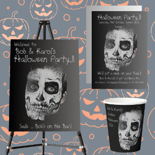 Voodoo Smile Halloween-Party Poster