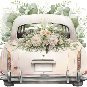 Invitation Botanique de Fleurs d'anémones Couples Douche