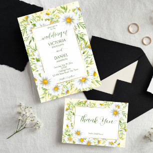Wilde Frühlingsblumen Hochzeit personalisiert Pappteller