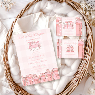 Ein neues Kapitel wird bald die Bücher für Baby be Begleitkarte