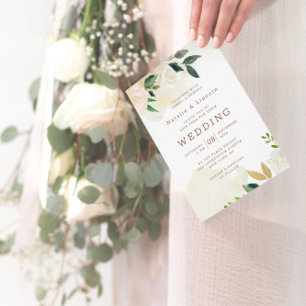 Invitation Ferme Réception Mariage campagnard rustique frais