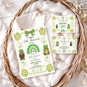 Niedliche Lucky Little Kleeblatt Books for Baby Begleitkarte