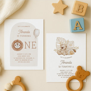 Carte De Remerciements Boho pastel Teddy ours jouet. Anniversaire de enfa