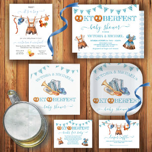 Oktoberfest Girl Babydusche Einladung