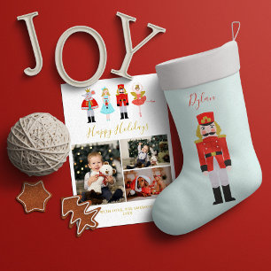 Weihnachtscreme für Wasserfarben 3 FotoCollage Feiertagskarte