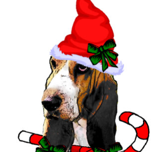Basset Hound Weihnachten