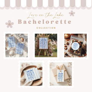 Serviette En Papier Lake Weekend Bachelorte Party