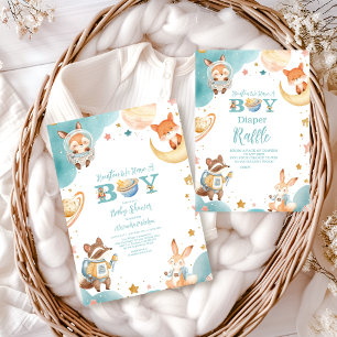 Houston, wir haben eine Junge Außenraumdusche Einladung