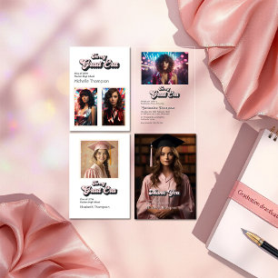 Faire-part Trendy In My Grad Era Graduation Photo