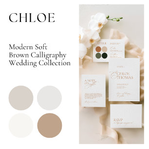 Carte 3 Jours Mariage Itinéraire Élégant Script Moderne