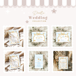 Whimsical Shoreline Wedding Save The Date
