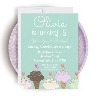 Niedliche Eiscreme T-Shirt