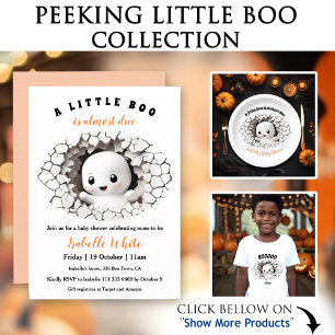 Little Boo Peking Halloween Kinderdusche Einladung