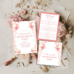 Klassische Pickleball-Garten-Junggesellinnenparty Tasche