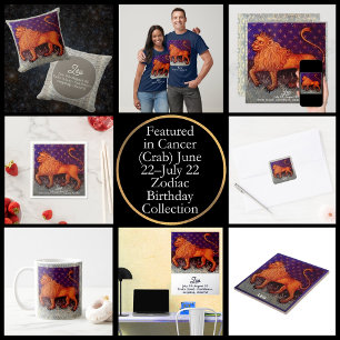 Leo Lion Zodiac Sign Horoscope Birthday Party