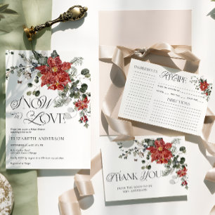 Carte de recette Fête des mariées d'hiver de Noël