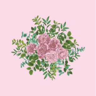 Hochzeitsfeier mit hellrosa Rose Einladung