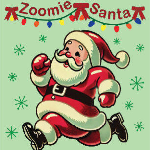 Zoomie Santa Christmas Tasche