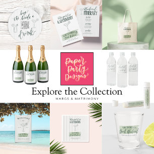 Margs and Matrimony Bachelorette Einladung