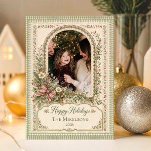 Foto Whimsical Woodland Weihnachten Geschenkpapier