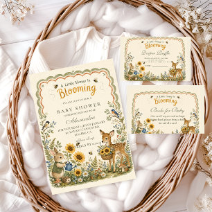 Carte D'accompagnement Tirage de couche personnalisé en bois avec abeille