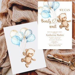 Teddy Bear Baby Bear Baby Shooting Card Begleitkarte