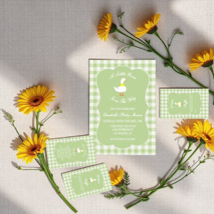 Kleine Gans Baby Shower Bücher Für Baby Begleitkarte