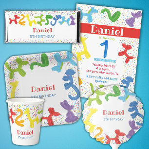 Einladung zum ersten Geburtstag von Tieren